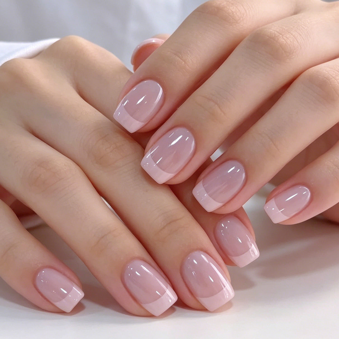 Premium French Tip Nail Extensions Stornfield