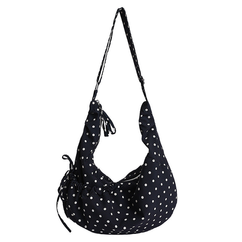 Polka Dot Sling Tote Bag