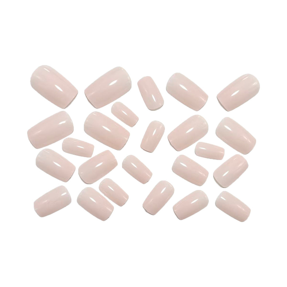 Elegant Artificial Nails in Nude Look Stornfield