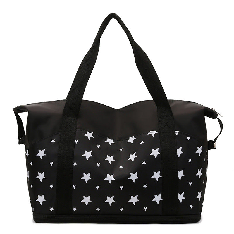 Playful Cat-Themed Travel Duffle Bag