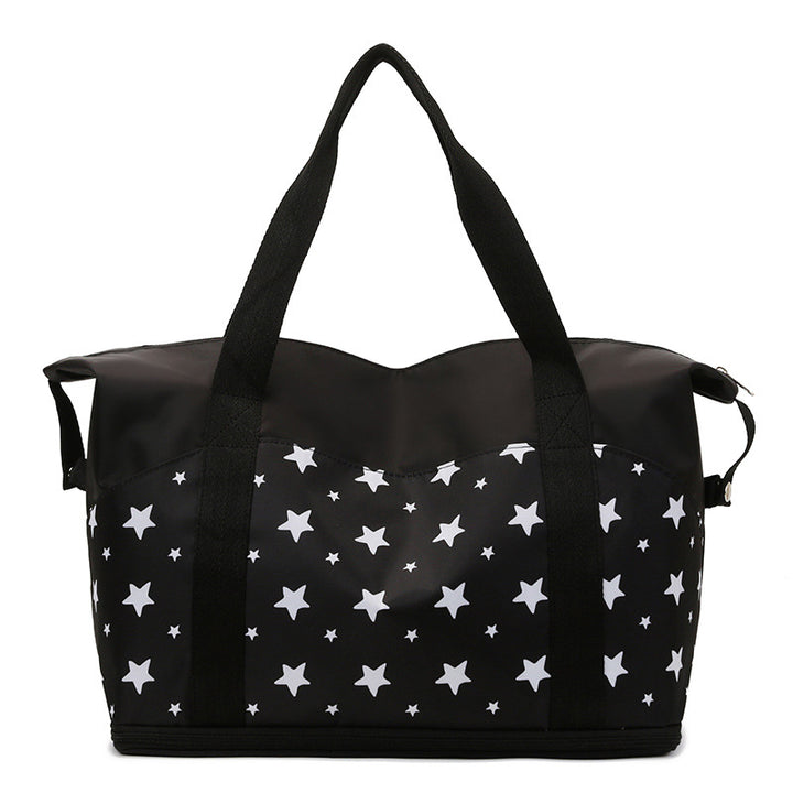 Playful Cat-Themed Travel Duffle Bag