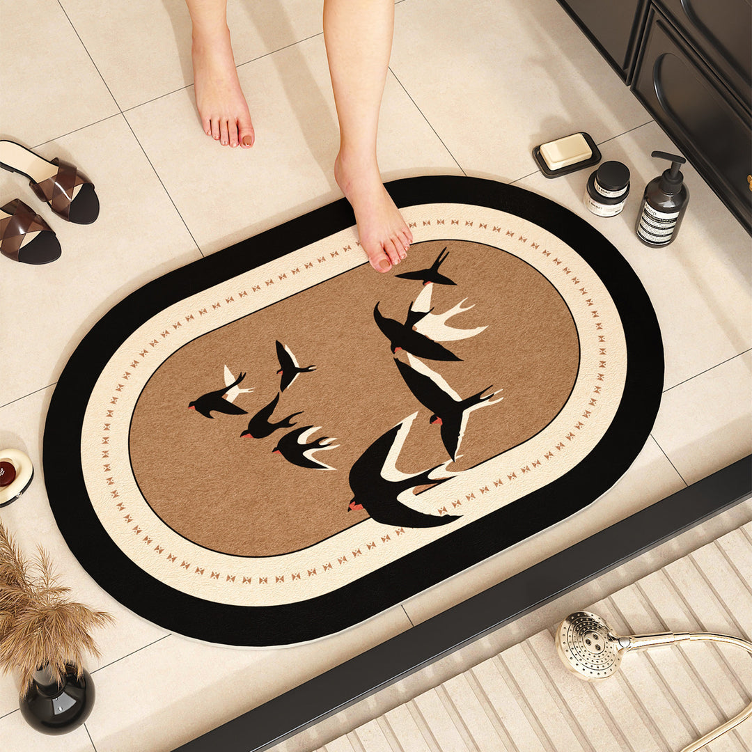 Plush Absorbent Bath Mat