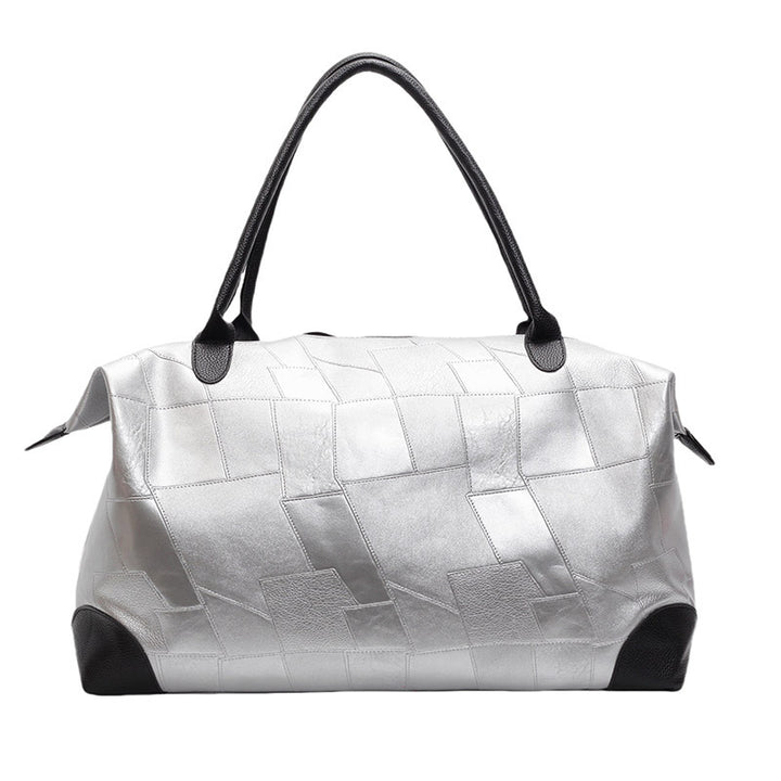 Luxurious Leather Travel Duffle Bag