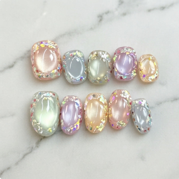 Glossy Artificial Nails Stornfield