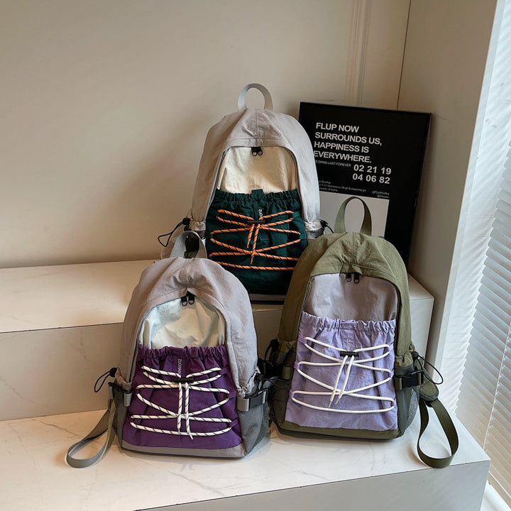 Stylish Leisure Backpack With Practical Outer Pockets Stornfield