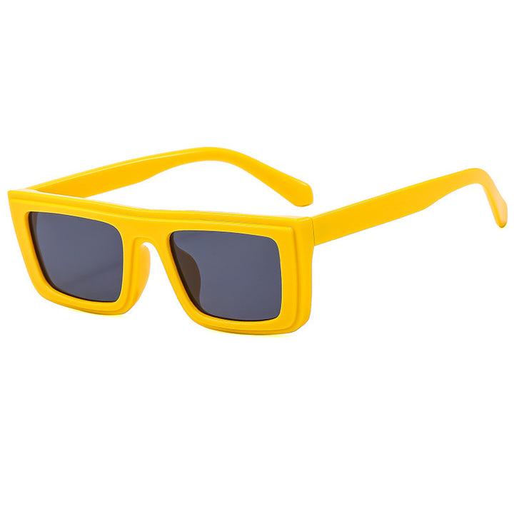 Women's fashionable square sunglasses with wide frame and polarized lenses Stornfield