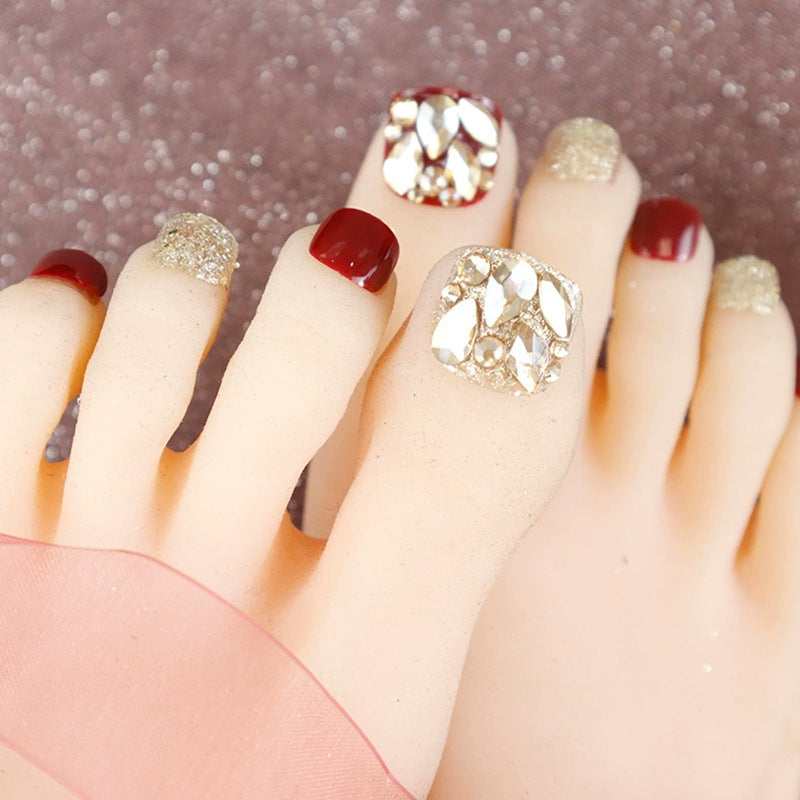 Premium Decorative Press-On Nail Set Stornfield