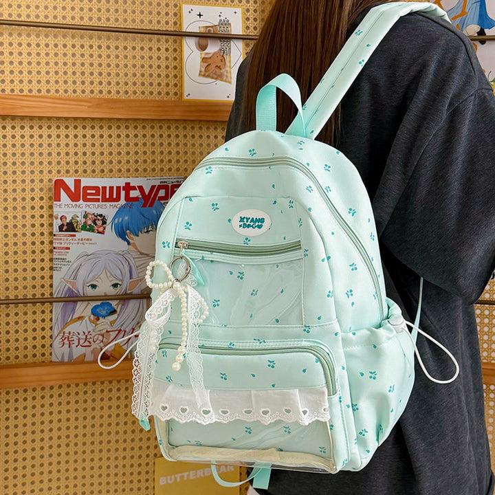 Playful Embroidered School Backpack Stornfield