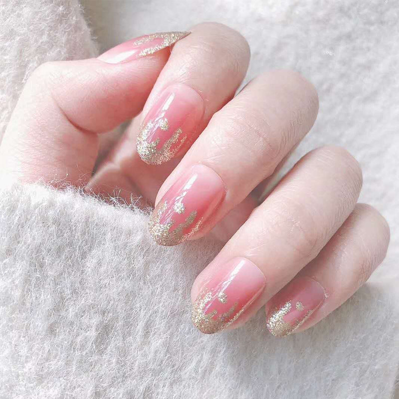 Elegant Glossy Press-On Nail Tips Stornfield