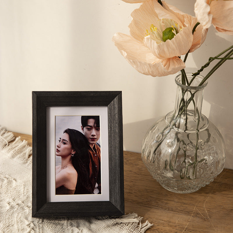 Elegant Wooden Photo Frame for Wall Display