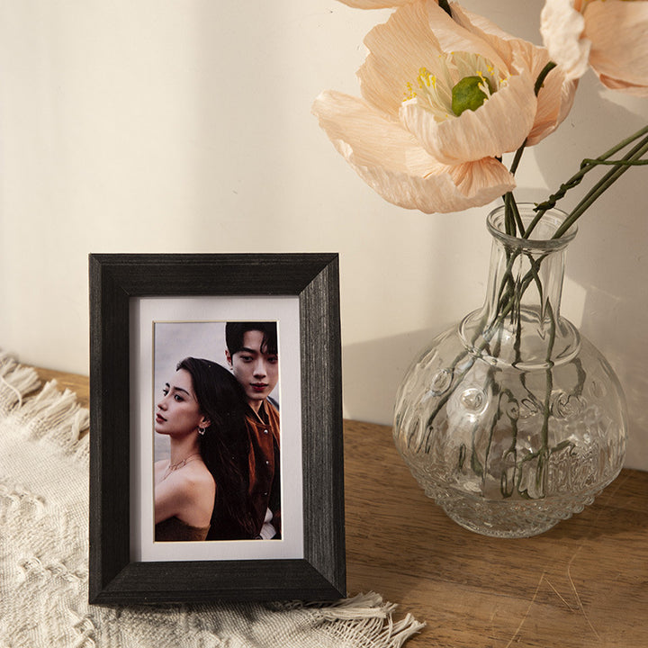Elegant Wooden Photo Frame for Wall Display