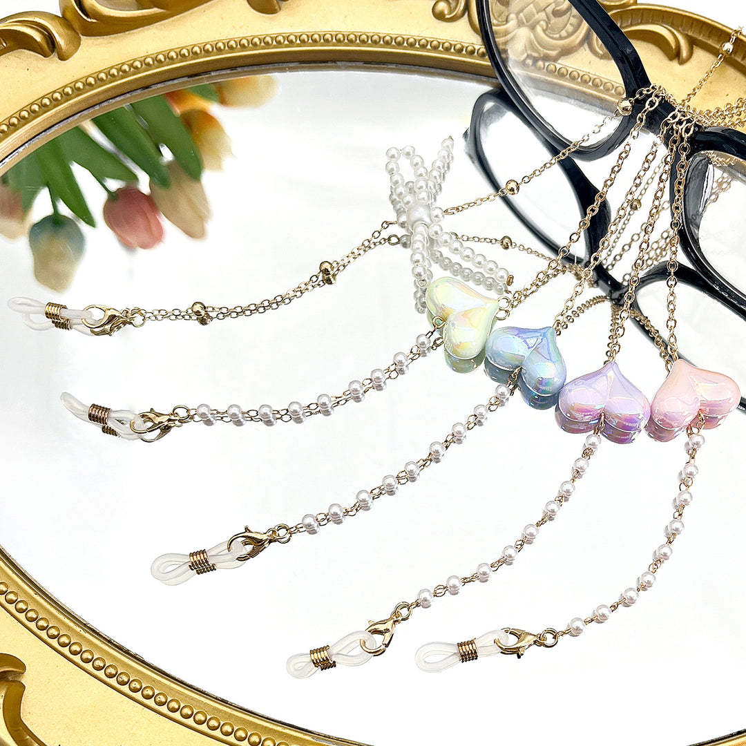 Heart-Detail Eyewear Chain Stornfield