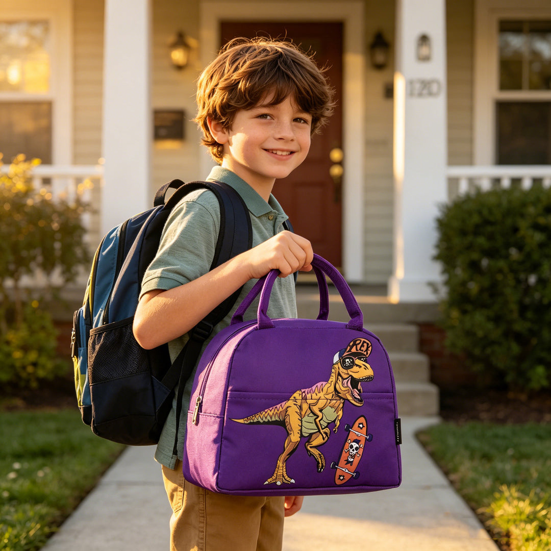 Fun Dinosaur-Themed Lunch Bag