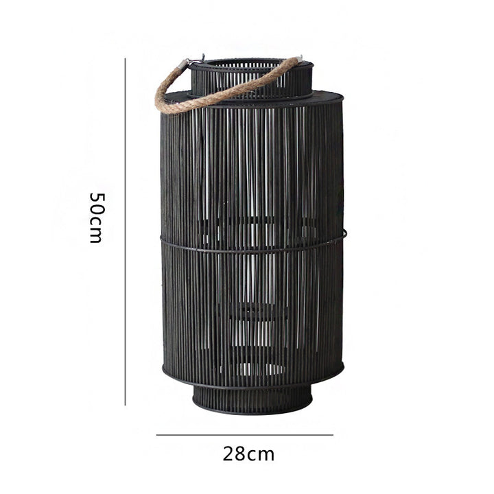 Decorative Rattan Lantern Stornfield