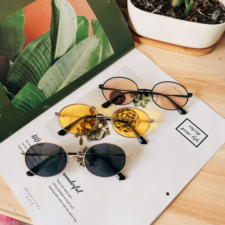 Retro Oval Frame Sunglasses Stornfield