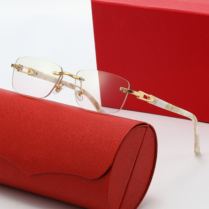 Women's elegant and fashionable glasses with filigree metal frame Stornfield