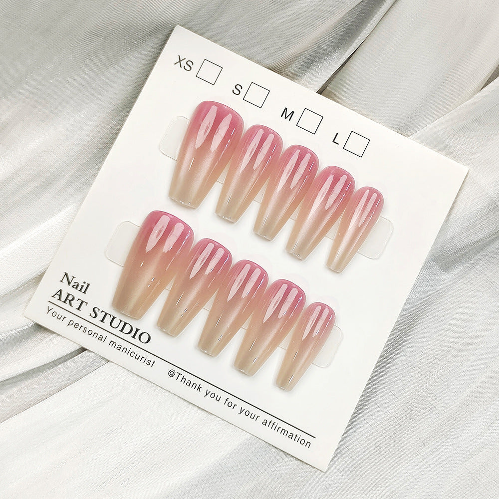 Artificial nail tips with shimmering design Stornfield