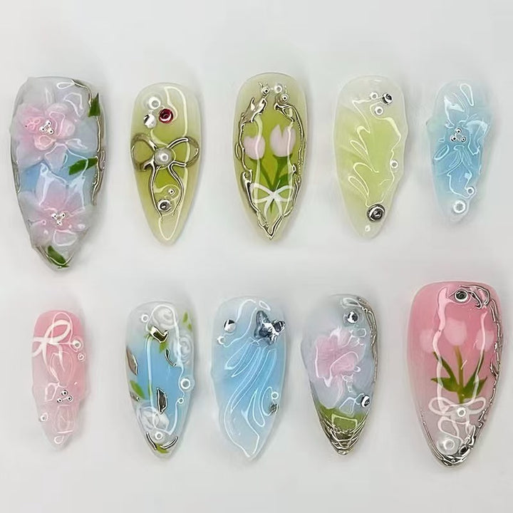 Artistic Floral Nail Design Kit Stornfield