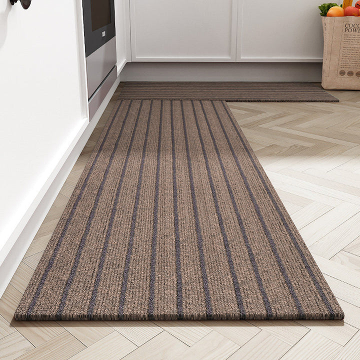 Cozy Striped Kitchen Runner