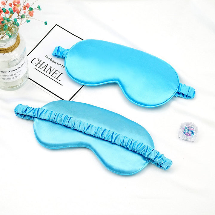 Unisex nan luxurious satin sleep mask with adjustable elastic band and soft padding Stornfield