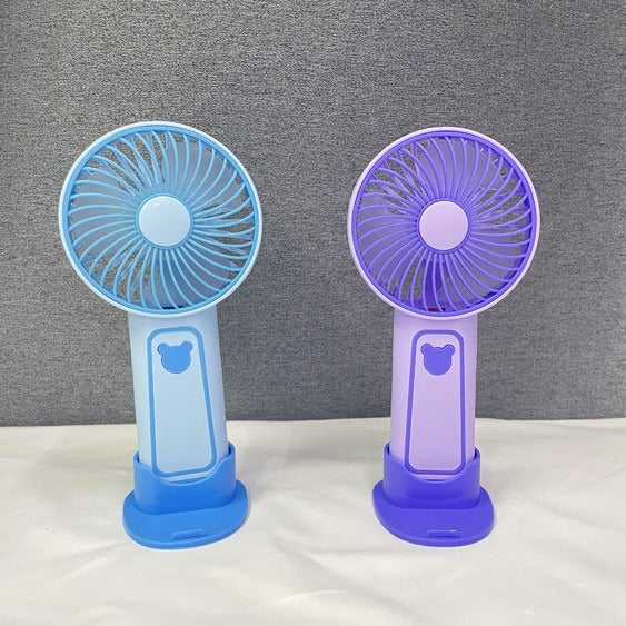 Unisex Portable Hand Fan with Comfortable Ergonomic Shape Stornfield