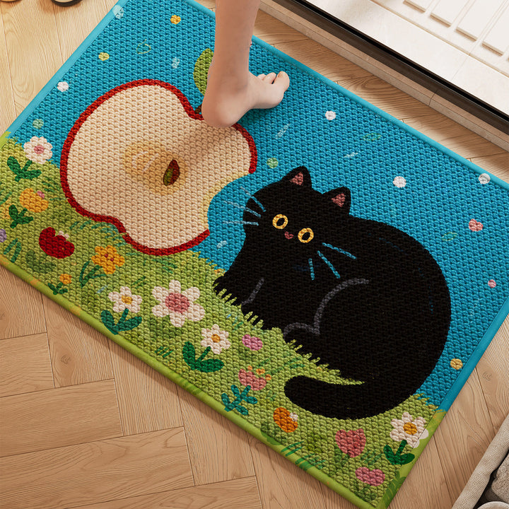 Charming Fruit-Themed Non-Slip Bath Mat