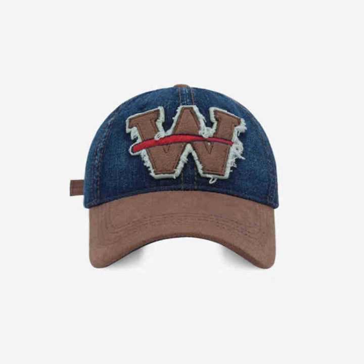Men's Distressed Denim Baseball Cap Stornfield