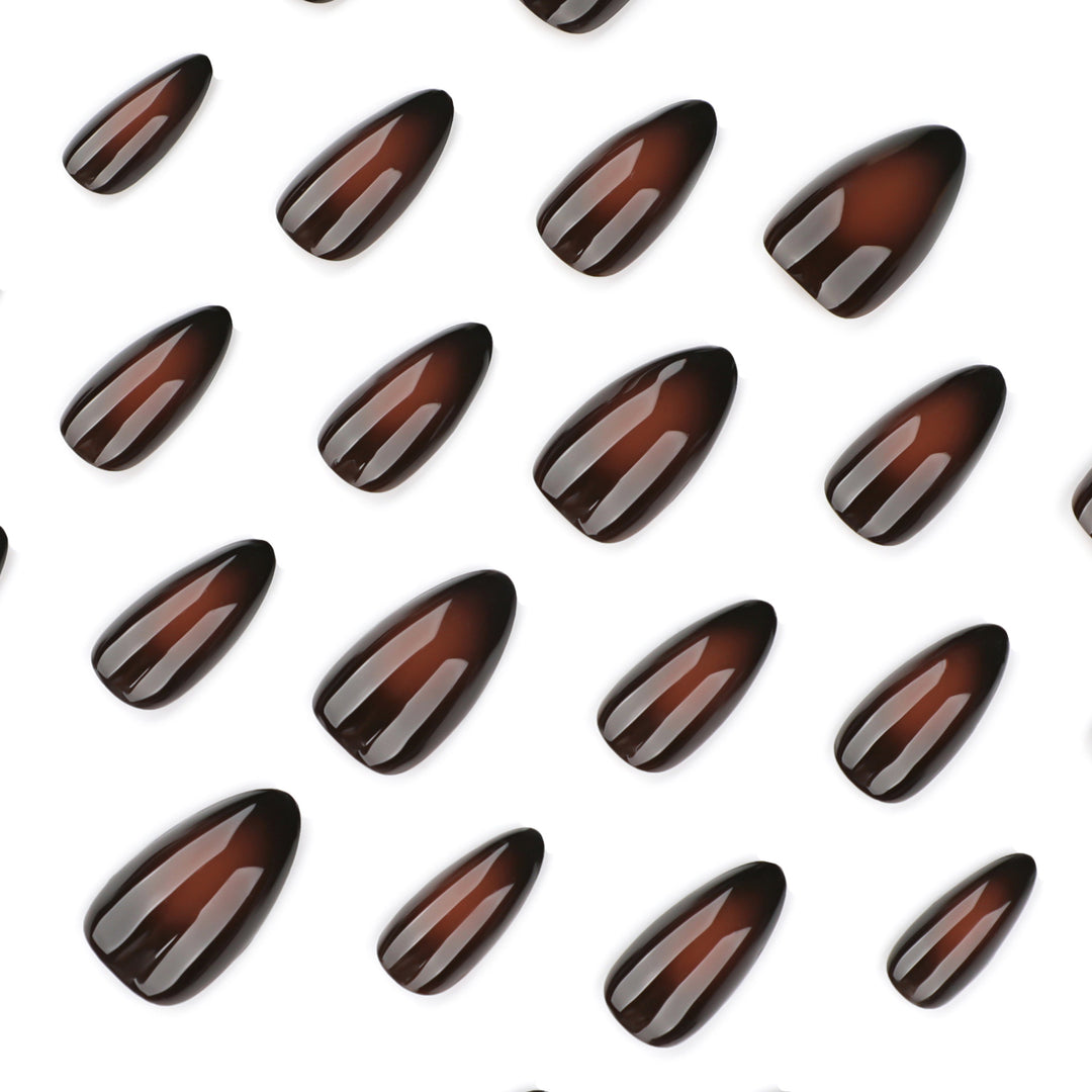 Artistic Stiletto Nails with Glossy Finish Stornfield