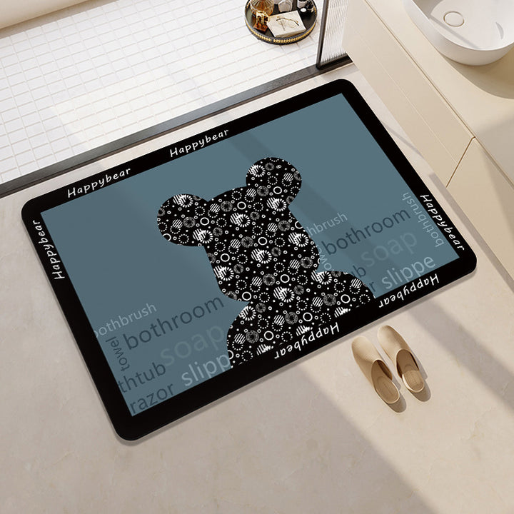 Cute Cartoon-Themed Bath Mat Stornfield