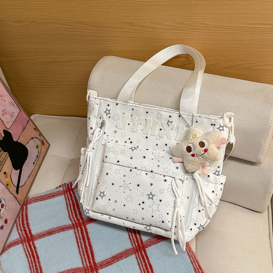 Stylish Star-Printed Backpack Stornfield 1791205378