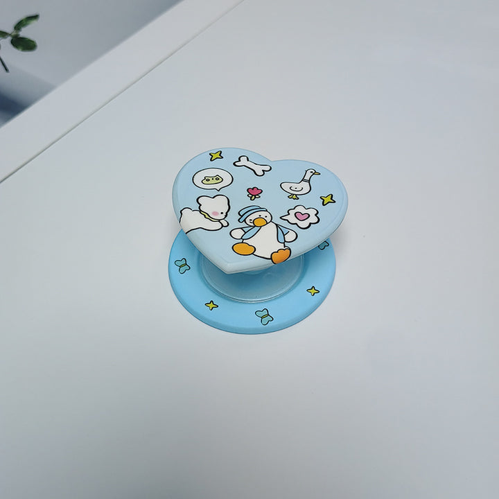 Heart-Shaped Character Phone Grip Stornfield