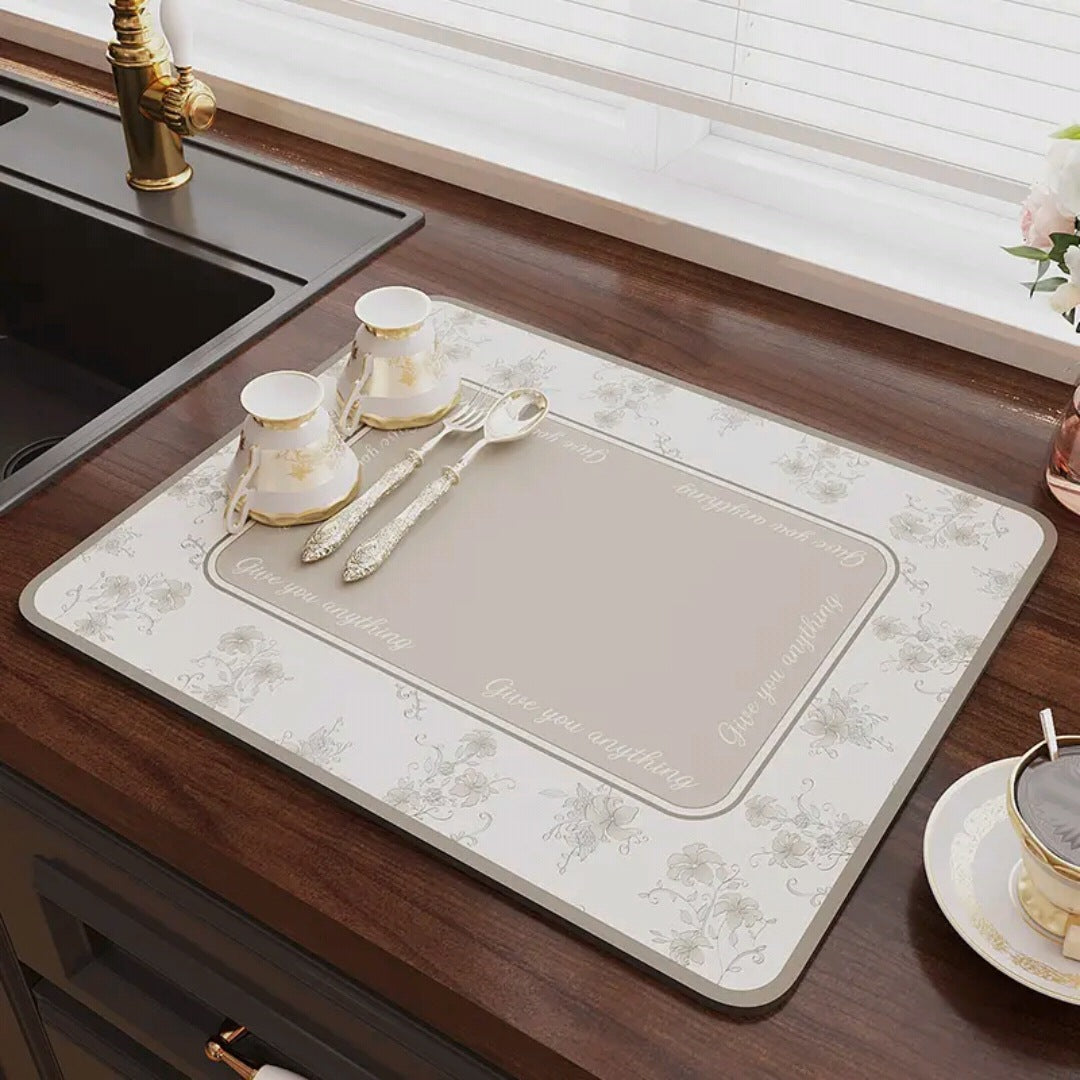 Geometric Patterned Kitchen Mat Stornfield