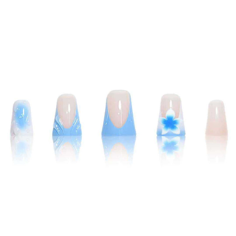 Artistic Long Press-On Nail Extensions Stornfield