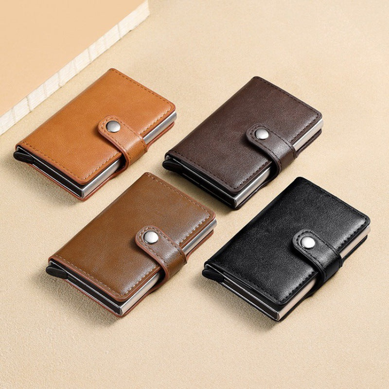 RFID-Blocking Leather Cardholder Stornfield