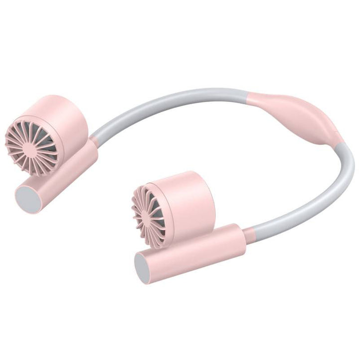 Cooling hands-free bladeless neck fan with adjustable gooseneck and rechargeable battery Stornfield