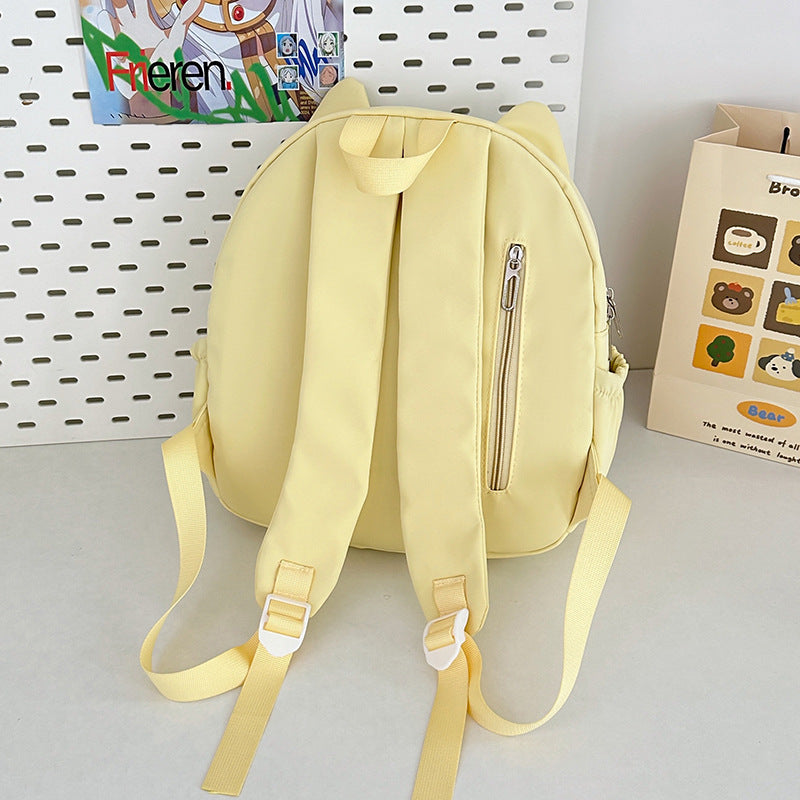 Plush Backpack with Playful Animal Design Stornfield