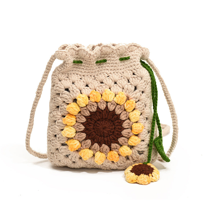 Handcrafted Crochet Bucket Bag