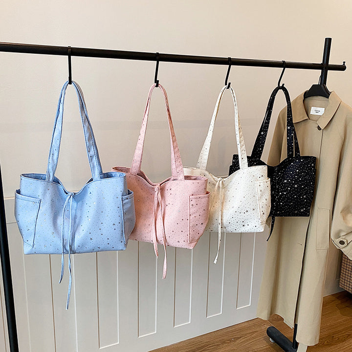 WoStar-Patterned Canvas Tote Bag Stornfield