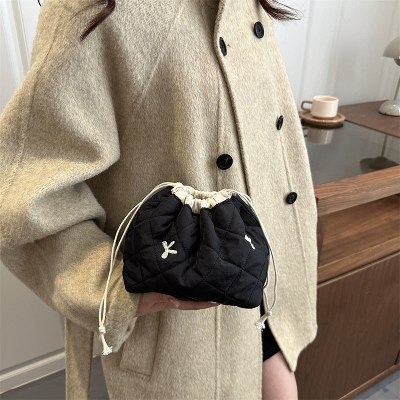 Quilted Drawstring Pouch Stornfield