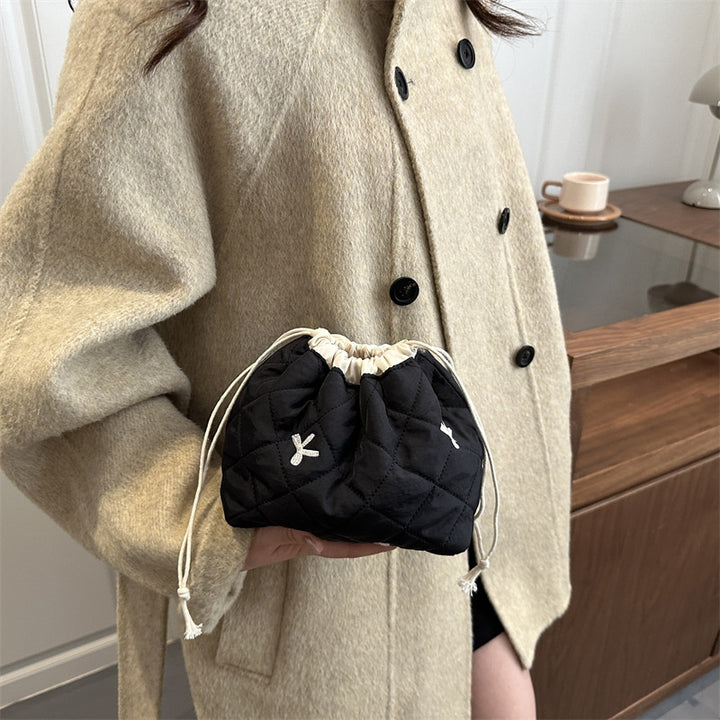 Quilted Drawstring Pouch Stornfield