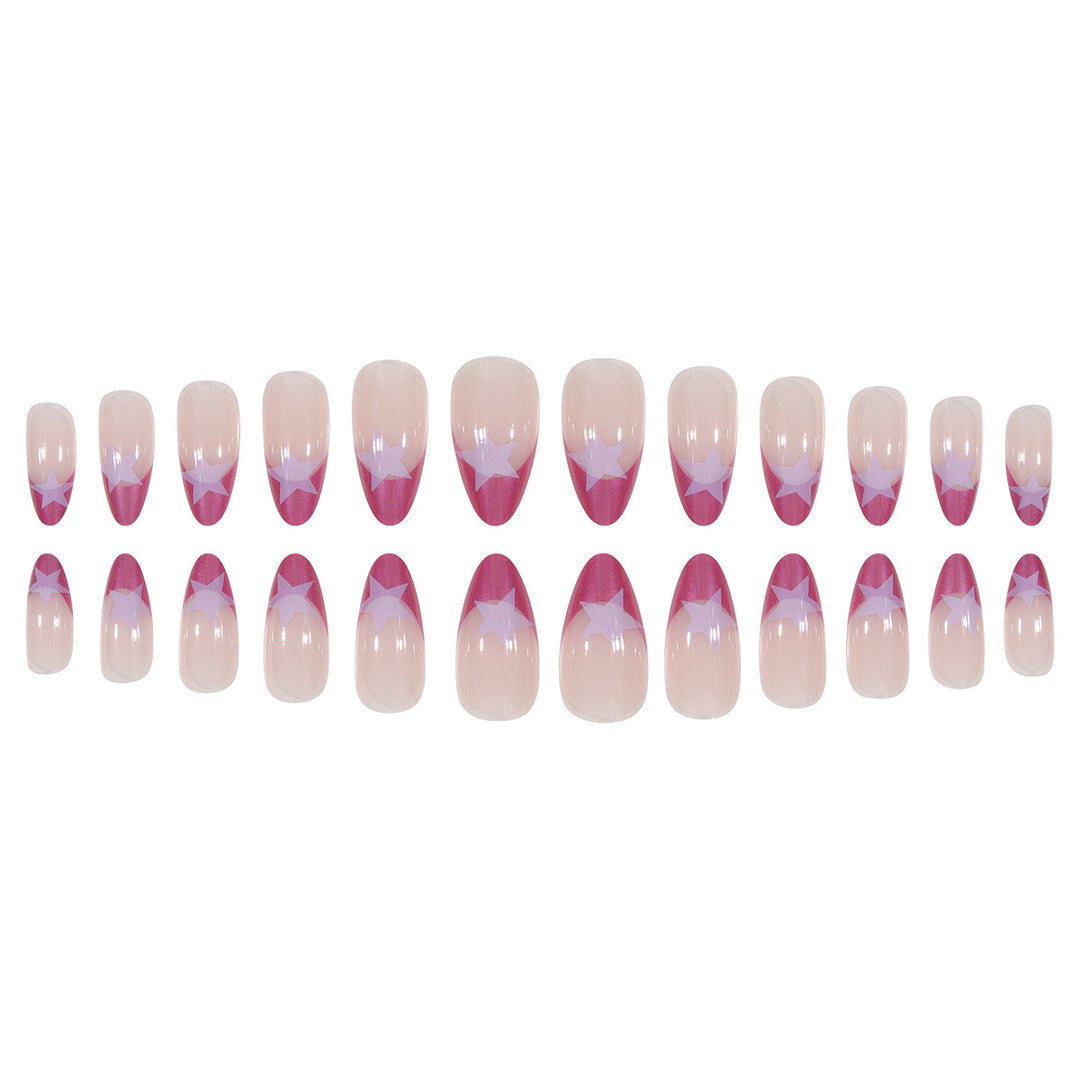 Star-Detail Stiletto Press-On Nails Stornfield