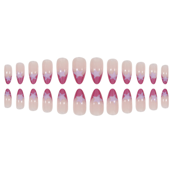 Star-Detail Stiletto Press-On Nails Stornfield