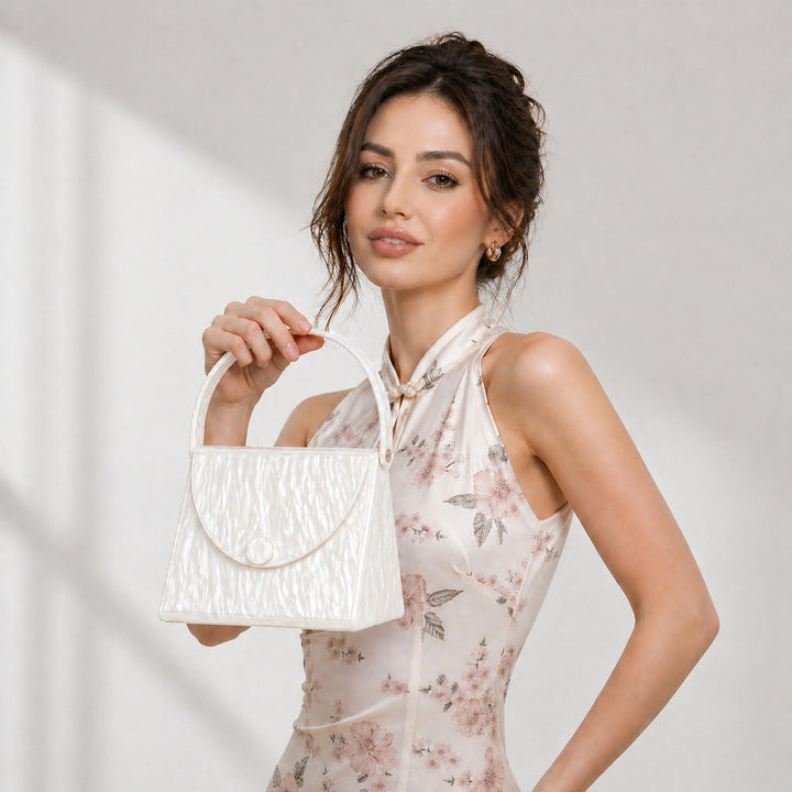 Retro Geometric Handbag