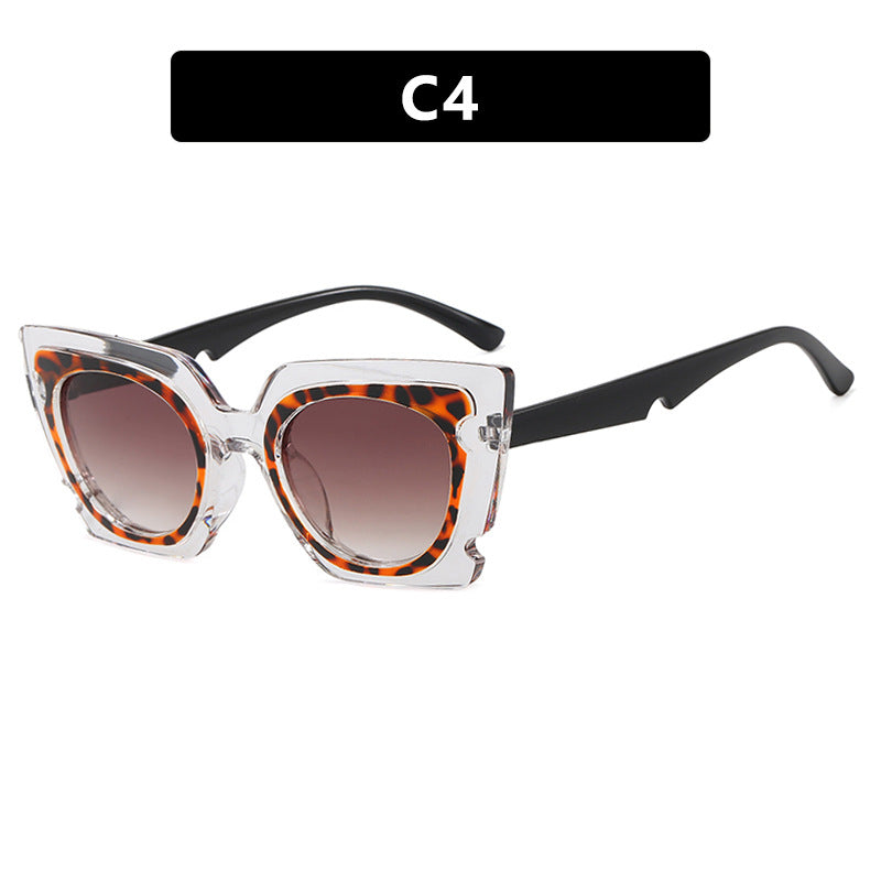 Women's oversized sunglasses with extravagant frame and UV protection Stornfield