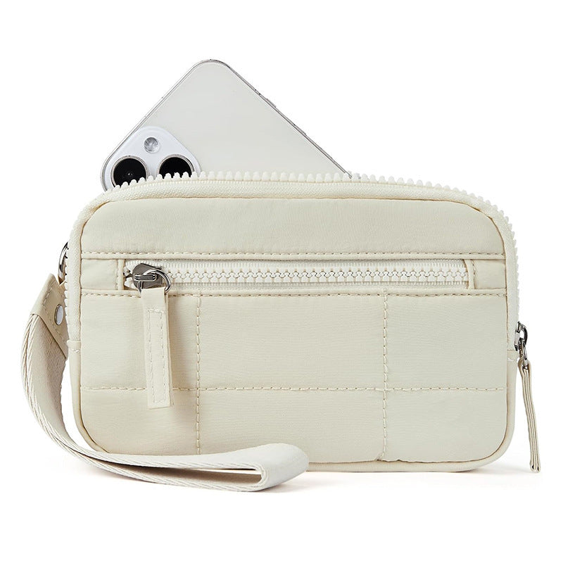 Practical wrist bag with zipper pockets Stornfield