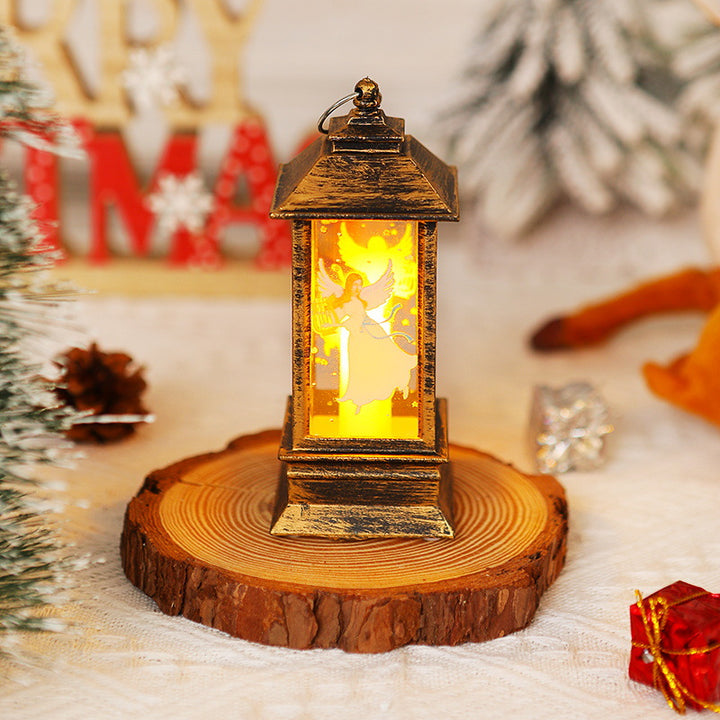 Nostalgic Christmas lantern with LED light Stornfield