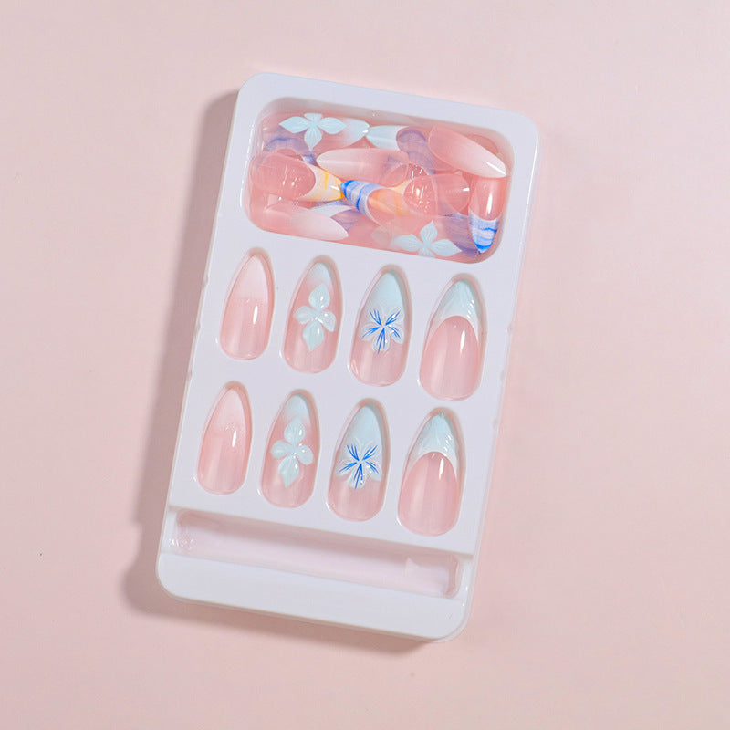 Premium Press-On Nail Set with Decorative Accents Stornfield