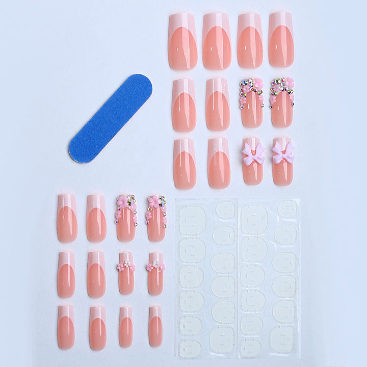 Artificial Nails with Floral Applications Stornfield