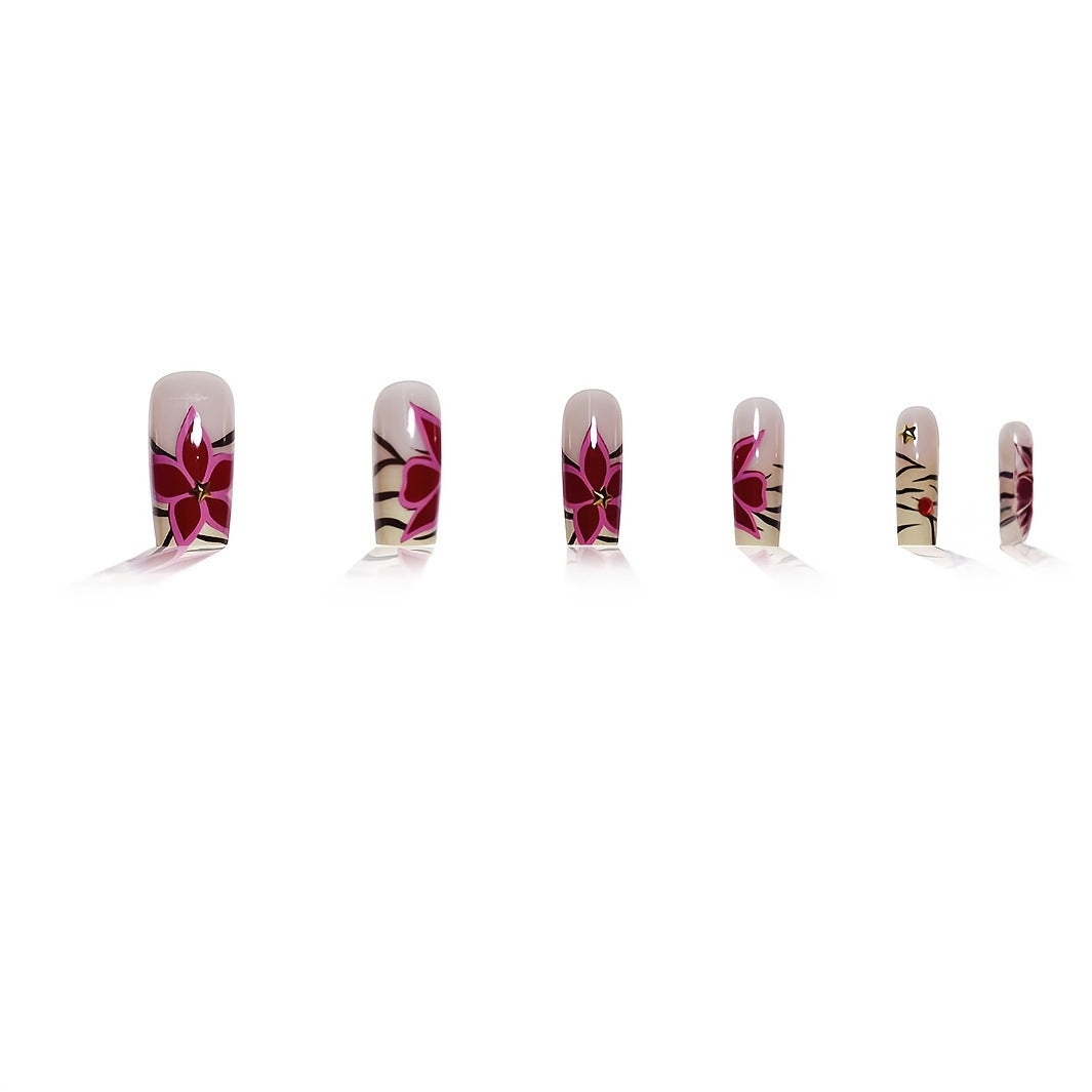 Creative Floral Nail Enhancements Stornfield