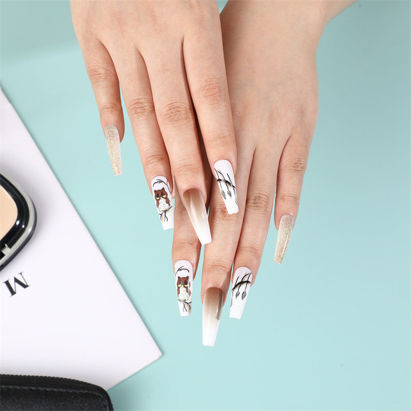 Creative animal design artificial nails Stornfield